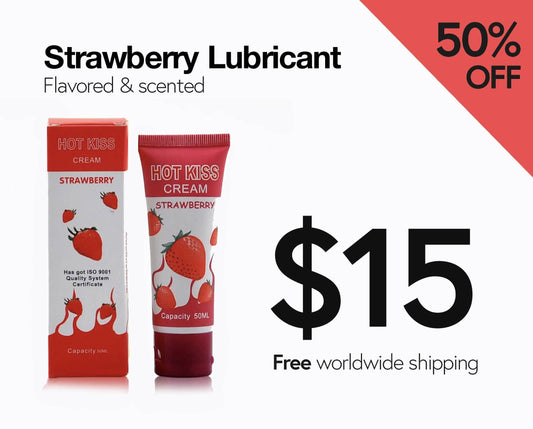 Strawberry Sex Lubricant - Gays+ Store
