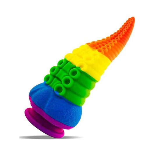 LGBTQ+ Rainbow Tentacle Dildo