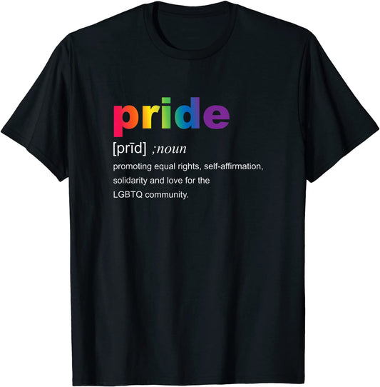 Pride Definition Shirt - 40.00 with free shipping on Gays+ Store 