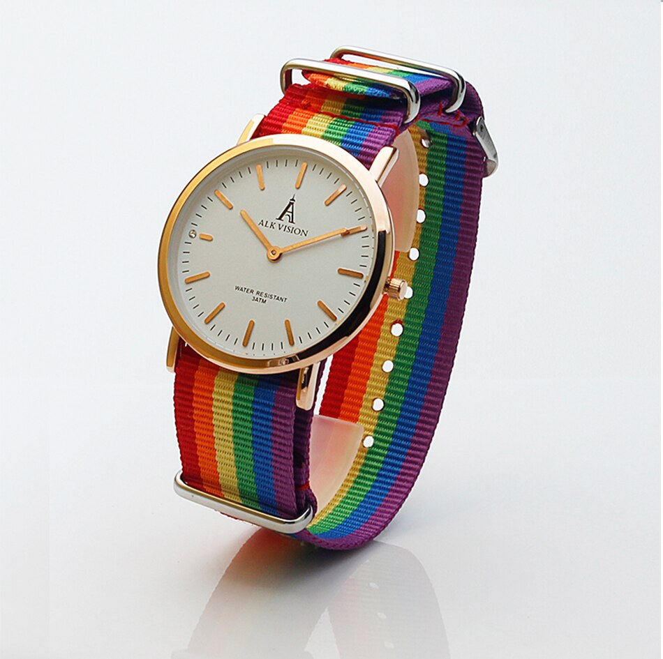 Gold Steel Pride Watch - 49.99 with free shipping on Gays+ Store 