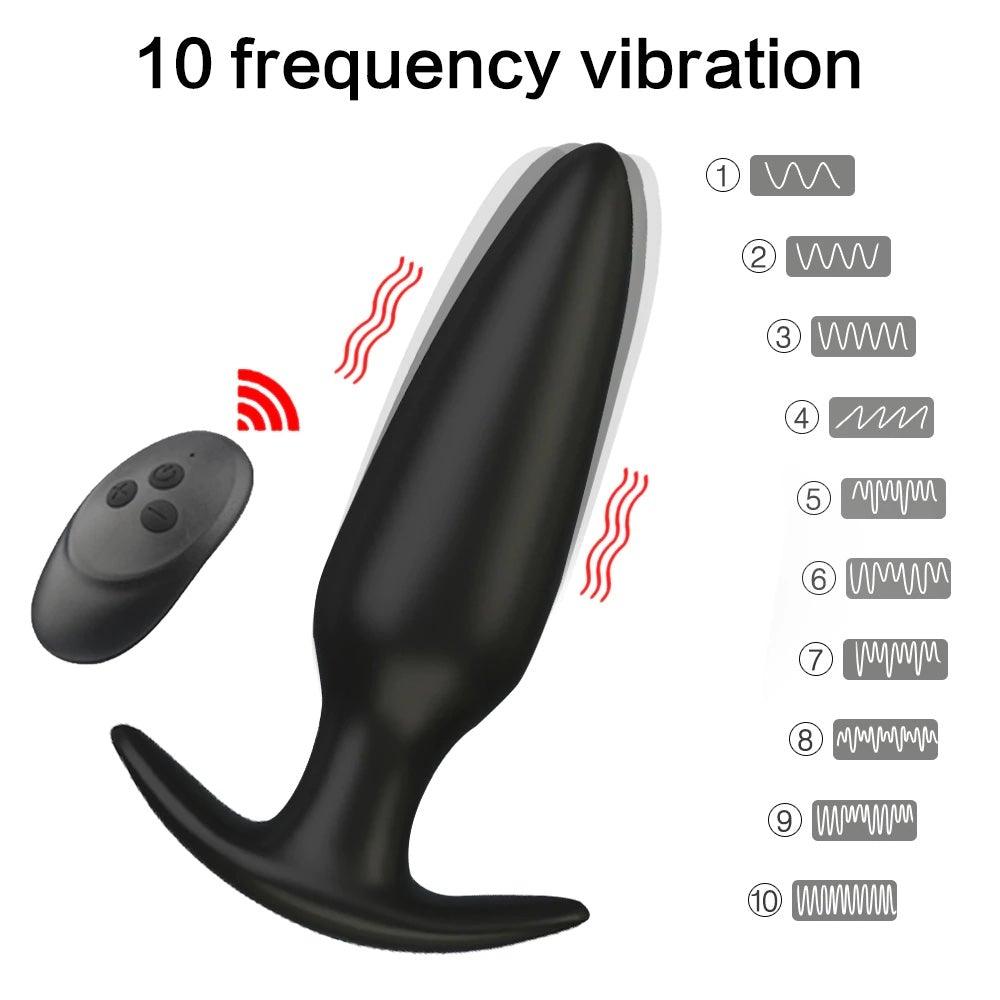 Vibrating Butt Plug - Gays+ Store