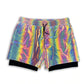 Reflective Pride Shorts - 59.00 with free shipping on Gays+ Store 