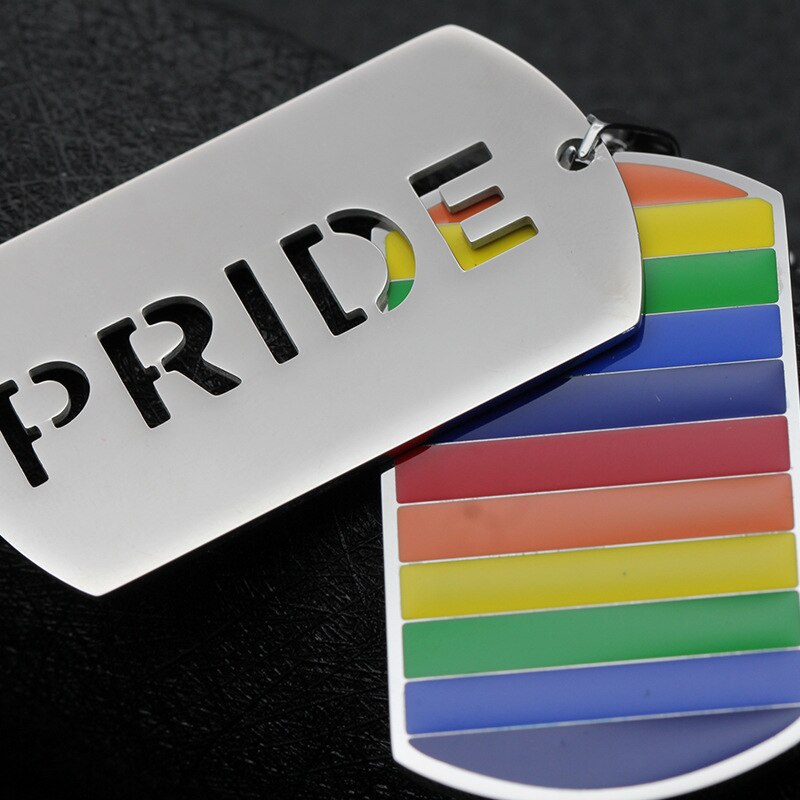 Stainless Steel Pride Necklace - 17.99 with free shipping on Gays+ Store 