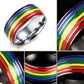 Rainbow Pride Ring - 18.99 with free shipping on Gays+ Store 