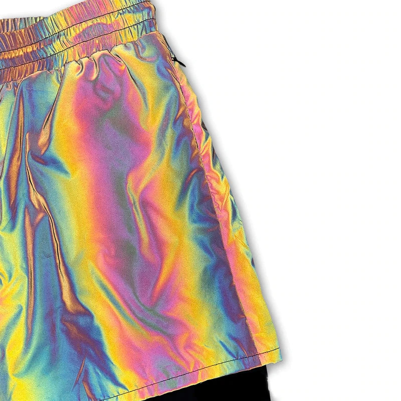 Reflective Pride Shorts - 59.00 with free shipping on Gays+ Store 