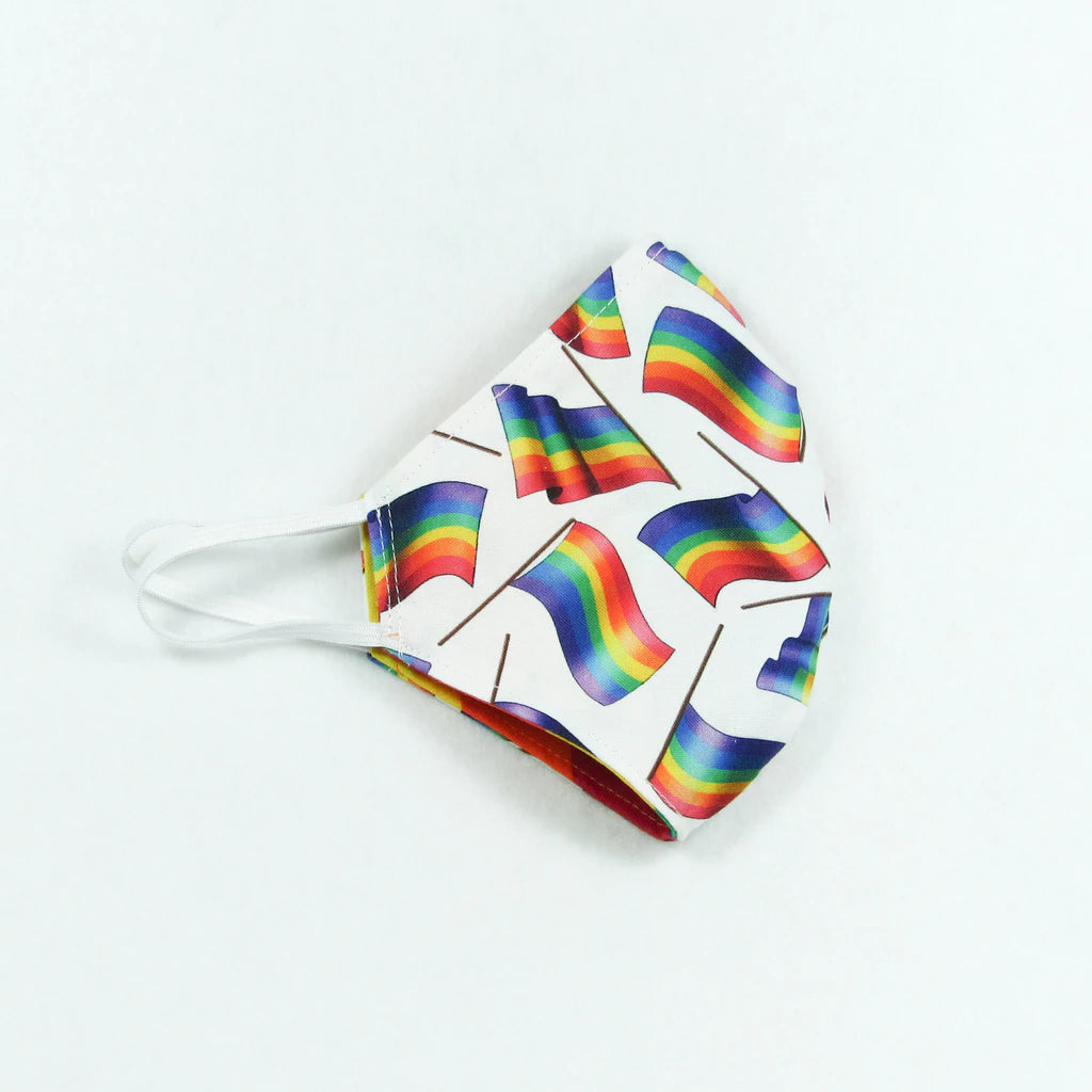 Rainbow Pride Face Mask - 17.99 with free shipping on Gays+ Store 