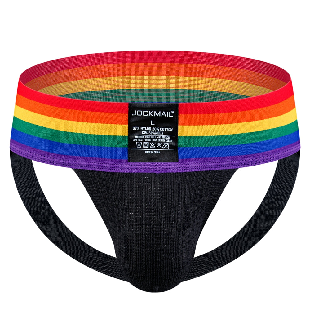 Simple Rainbow Jockstrap - 35.00 with free shipping on Gays+ Store 