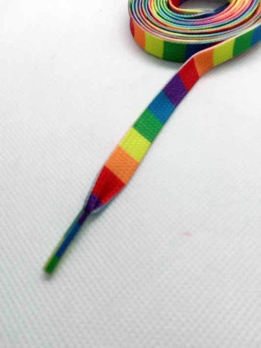 Rainbow Shoe Laces - 12.99 with free shipping on Gays+ Store 