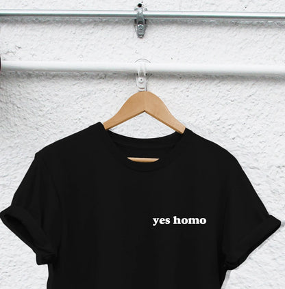 'Yes Homo' Shirt - Gays+ Store