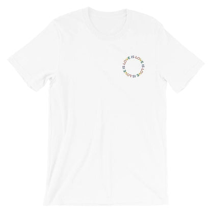 'Love Is Love' Embroidered Shirt - 45.00 with free shipping on Gays+ Store 