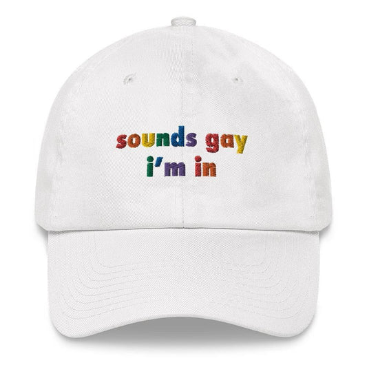 'Sounds Gay I'm In' Embroidered Cap - Gays+ Store