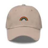Classic Rainbow Embroidered Dad Hat – photo 7