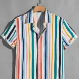 Rainbow Stripe Shirt – photo 1