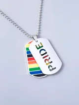 Stainless Steel Pride Necklace – photo 2