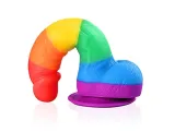 7.5 Inch Rainbow Pride Dildo – photo 4