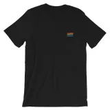 Gay Flag Embroidered Shirt – photo 3