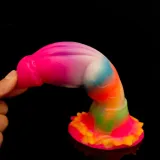 Luminous Glow In The Dark Dragon Dildo With Suction Cup – photo 11