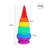 LGBTQ+ Rainbow Tentacle Dildo – photo 11