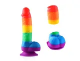 7.5 Inch Rainbow Pride Dildo – photo 5