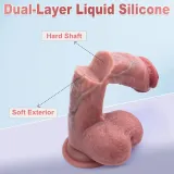 Dual-layer liquid silicone: firm core, soft outer skin – photo 2
