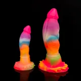 Luminous Glow In The Dark Dragon Dildo With Suction Cup – photo 1