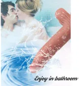 8 Inch Realistic Uncircumcised Dildo – photo 5