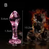 Pink Glass Butt Plug – photo 6