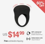 Electric Vibrating Cock Ring – photo 1