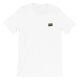 Gay Flag Embroidered Shirt – photo 2