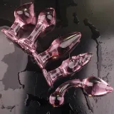 Pink Glass Butt Plug – photo 2