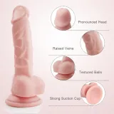 7 Inch Realistic Dildo with Lube – photo 5