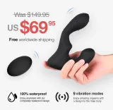 Premium Prostate Massager with Wireless Remote – photo 1