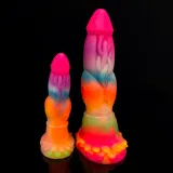 Luminous Glow In The Dark Dragon Dildo With Suction Cup – photo 2