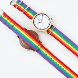 Bamboo & Quartz Pride Watch – photo 1