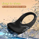Vibrating cock ring: easy to wipe clean (not for soaking) – photo 4