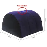 Navy inflatable triangle wedge with measurements – photo 1