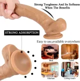 Dual Density Lifelike Dildo – photo 4
