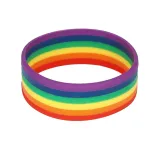 Rainbow Pride Rubber Bracelet – photo 7