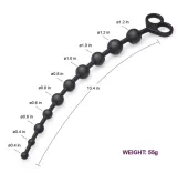 10 Silicone Anal Beads – photo 2