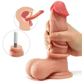 Realistic 8 Inch Loose Skin Dildo – photo 2