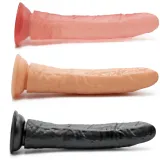 Realistic Uncut 8 Inch Dildo – photo 3
