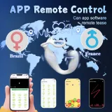 App Rotating Prostate Massager with Cock Ring – photo 3