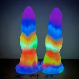Luminous Glow In The Dark Dragon Dildo With Suction Cup – photo 6