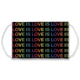 'Love Is Love' LGBT Mask – photo 1