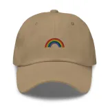 Classic Rainbow Embroidered Dad Hat – photo 2
