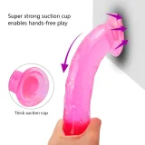 Huge Clear Ice Dildo – photo 7