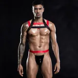Bondage Harness + Jockstrap Set (2 Piece Outfit) – photo 5