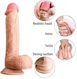 Realistic Dildo With Strong Suction Cup – photo 6