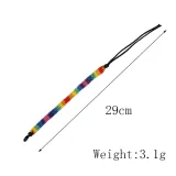 Hand Braided Gay Rainbow Bracelet – photo 6