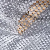 Silver Mesh See Through Crop Top – photo 6